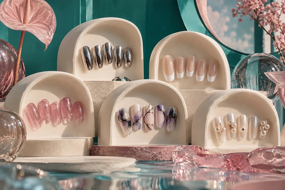 Shop by Style: GLAZEM nail-art campaign concept