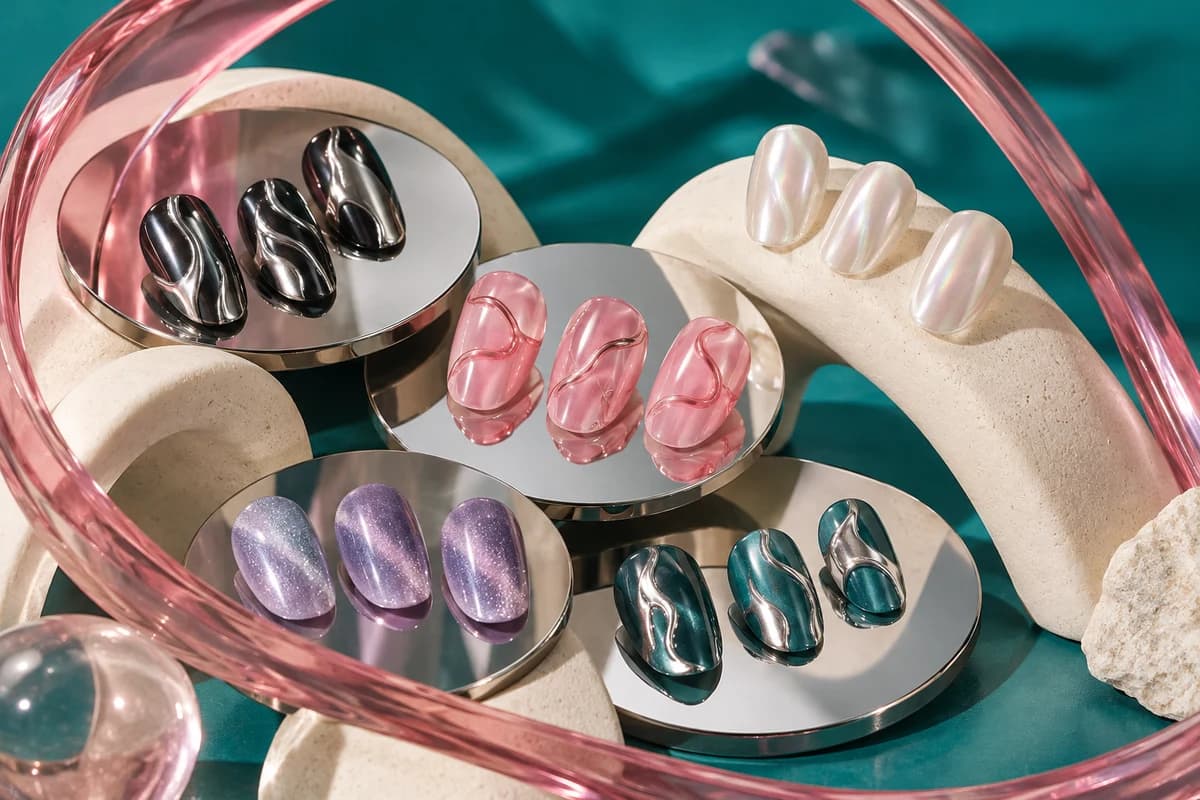 Trending Now: GLAZEM nail-art campaign concept