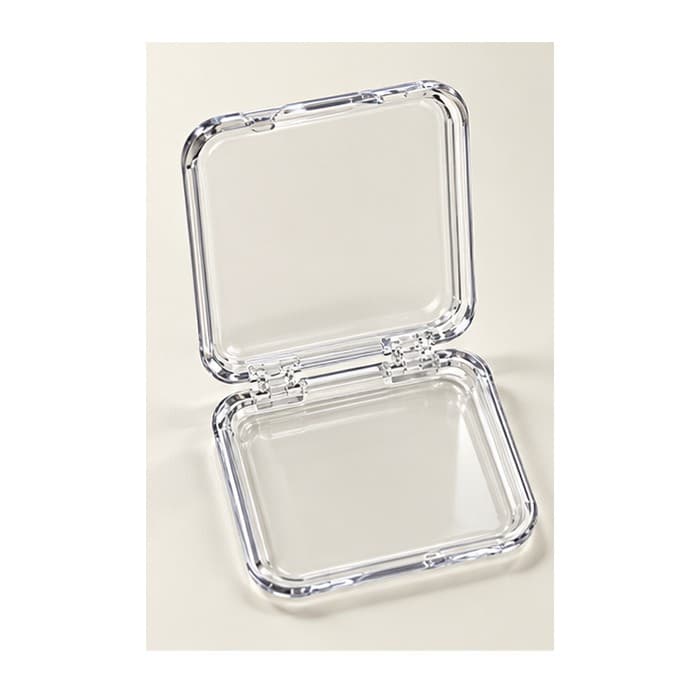 Clear Hinged Press-On Nail Storage Box — 1 Empty Box image
