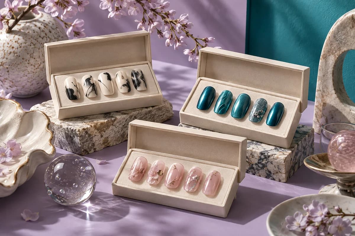 Collections: GLAZEM nail-art campaign concept